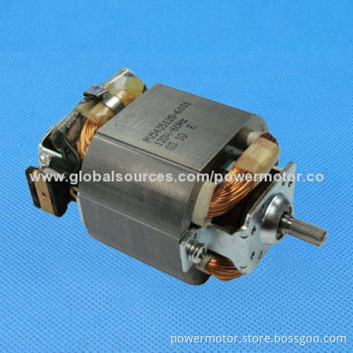 AC Universal Motor, Used in Mixer, with 63.5% Efficiency